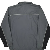 Reebok Windbreaker - XL Gray Polyester