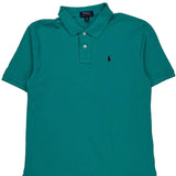 Age 14 Polo By Ralph Lauren Polo Shirt - XL Green Cotton