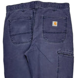 Carhartt Carpenter Trousers - 34W 31L Blue Cotton
