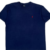 Polo By Ralph Lauren T-Shirt - Large Blue Cotton