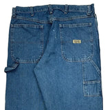 Wrangler Carpenter Pants - 34W 30L Blue Cotton