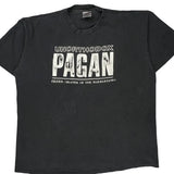 Unorthodox Pagan Oneita T-Shirt - XL Black Cotton
