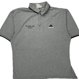 Delaware Odp Staff Adidas Polo Shirt - XL Grey Cotton