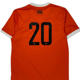 Cliff Avenue United Fc Adidas Football Shirt - Medium Orange Polyester