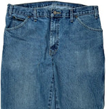 Dickies Cargo Carpenter Jeans - 34W 30L Blue Denim