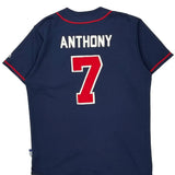 Detroit Majestic Jersey - Medium Red Polyester