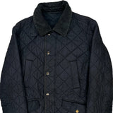 Barbour Quilted Jacket - Medium Black Polyester