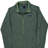 Patagonia Fleece Jacket - Medium Green Polyester