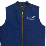 Qwest Spirit Of Service Union Line Vest - 2XL Blue Cotton