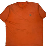 Carhartt T-Shirt - 2XL Orange Cotton