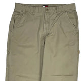 Tommy Hilfiger Carpenter Trousers - 37W 32L Beige Cotton
