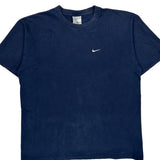 Nike T-Shirt - Medium Blue Cotton