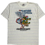 USAir National Scholastic Outdoor Track & Field Championships Jensen Single Stitch T-Shirt - XL Multicoloured Cotton