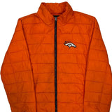 Denver Broncos Nfl Puffer - XL Orange Polyester