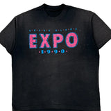Grand Blanc Expo 1990 Unbranded Single Stitch T-Shirt - XL Blue Cotton
