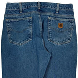 Carhartt Jeans - 33W 30L Blue Cotton