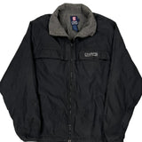 Chaps Ralph Lauren Jacket - Large Black Polyester