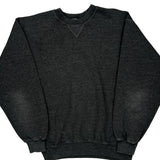 90S Made In USA Soffe Blank Sweatshirt - Medium Gray Cotton Blend