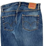 501 Levis Jeans - 34W 30L Blue Denim