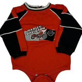 Age 24 Months Harley Davidson Long Sleeve T-Shirt - 3XS Black Cotton