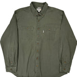 Carhartt Shirt - 2XL Green Cotton