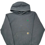 Carhartt Hoodie - Medium Grey Cotton Blend