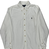 Ralph Lauren Shirt - XL White Cotton