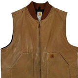 Carhartt Vest - XL Brown Cotton