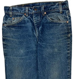 Orange Tab Boot Cut Levis Jeans - 32W 31L Blue Denim