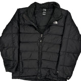 600 Fill The North Face Puffer - XL Black Nylon