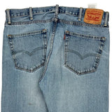 Levis 505 Jeans - 36W 30L Light Wash Cotton