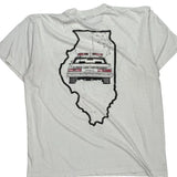 Law Enforcement Torch Run Screen Stars Single Stitch T-Shirt - XL White Cotton Blend