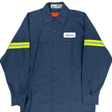 Red Kap Shirt - Medium Navy Polyester Blend
