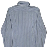 Ralph Lauren Striped Shirt - Large Blue Cotton