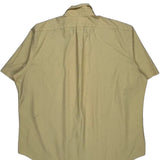 Ralph Lauren Short Sleeve Shirt - 2XL Yellow Cotton