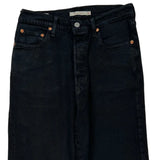 Levis 501 Jeans - 29W 29L Black Cotton