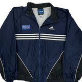 Olympics Adidas Graphic Windbreaker - Medium Blue Nylon