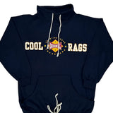 Made In USA Unbranded Cool Rags Sweatshirt - Small Navy Polyester Blend