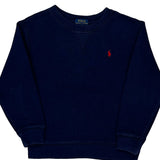 Age 6 Polo By Ralph Lauren Sweatshirt - XS Navy Cotton