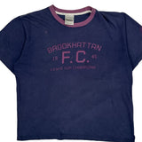 Brookhattan F.C. Nike Graphic T-Shirt - Large Purple Cotton