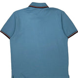 Tommy Hilfiger Polo Shirt - Large Blue Cotton