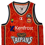 Taipans Champion Signed Autographed Jersey - Medium Orange Polyester
