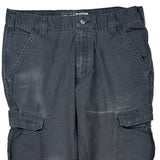 Carhartt Cargo Trousers - 34W 30L Grey Cotton Blend