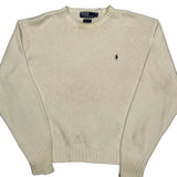 Polo By Ralph Lauren Sweater - 2XL Cream Cotton