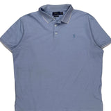 Polo By Ralph Lauren Slim Fit Polo Shirt - XL Blue Cotton