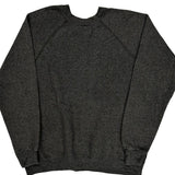 1990'S Blank Made In USA Tultex Sweatshirt - Large Grey Cotton Blend