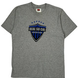 Real So Cal Soccer Club Nike T-Shirt - Medium Gray Cotton