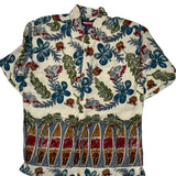 Bugle Boy Floral Hawaiian Shirt - XL Multicoloured Viscose