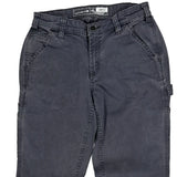 Carhartt Carpenter Trousers - 28W UK 8 Grey Cotton