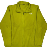 The North Face Fleece Jacket - Large Yellow Polyester